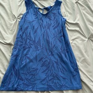 blue bikini cover up